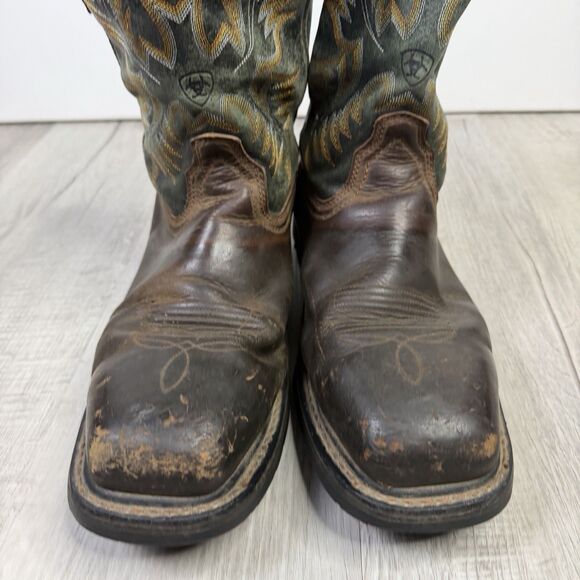 Mens ARIAT Groundbreaker Wide Square Toe Steel Toe Work Boot 10.5 EE A main image 12